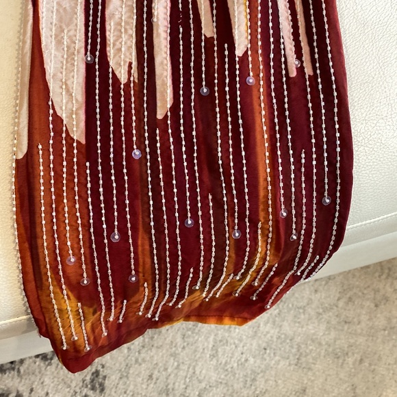 Beaded wide legged pant - Anthropologie special piece - Picture 2 of 6